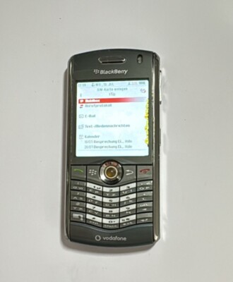 BlackBerry Pearl 8110 Schwarz Geprüft, Händler, Garantie, Volle Funktion, Lesen
