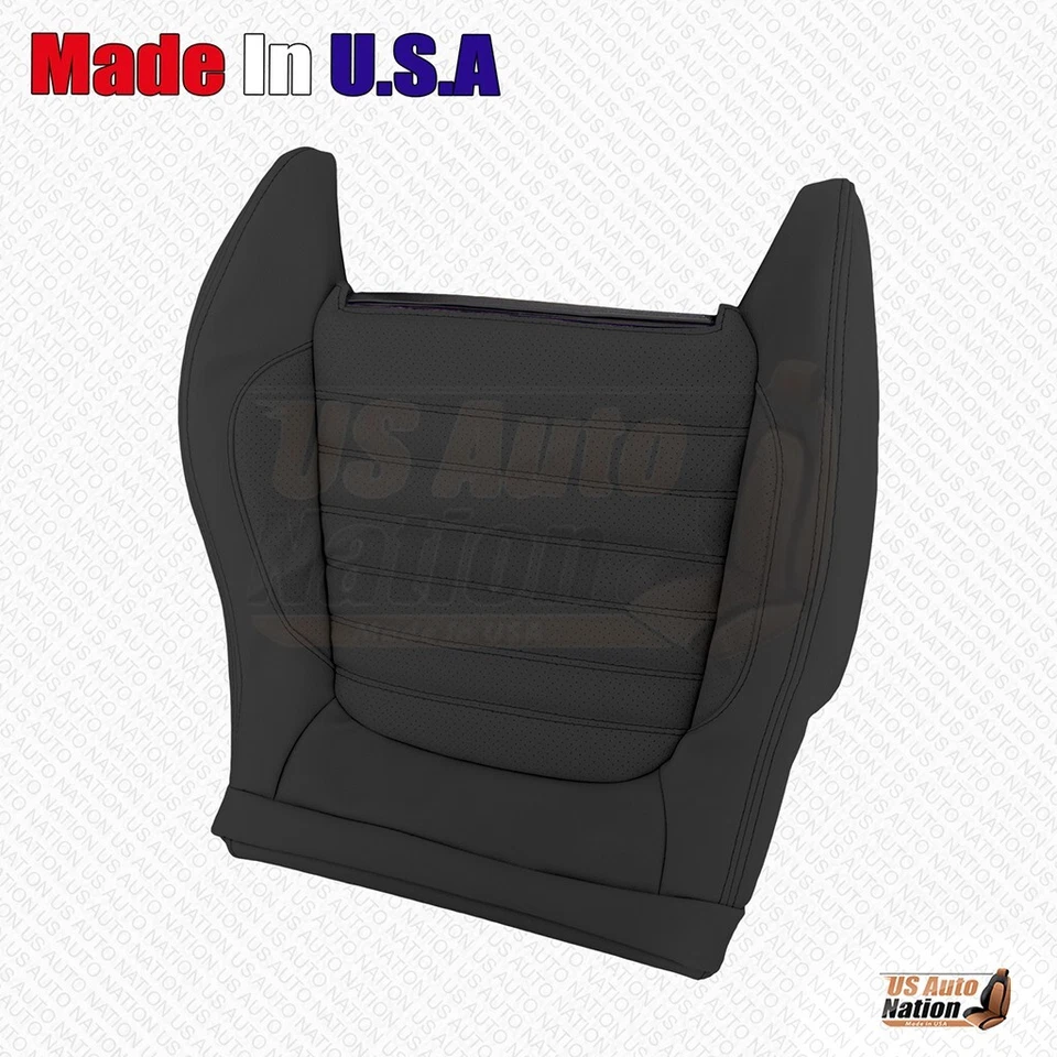 Mercedes Benz C43 C63 AMG 2017-2021 cupé cubierta inferior de conductor y pasajero negra Foto 2 de 4