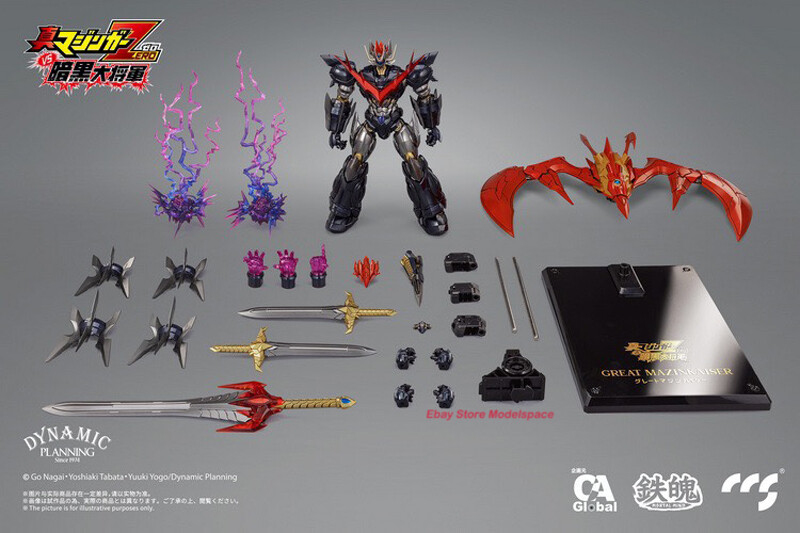 CCS Toys MORTAL MIND Great Mazinkaiser Diecast Mazinger Action