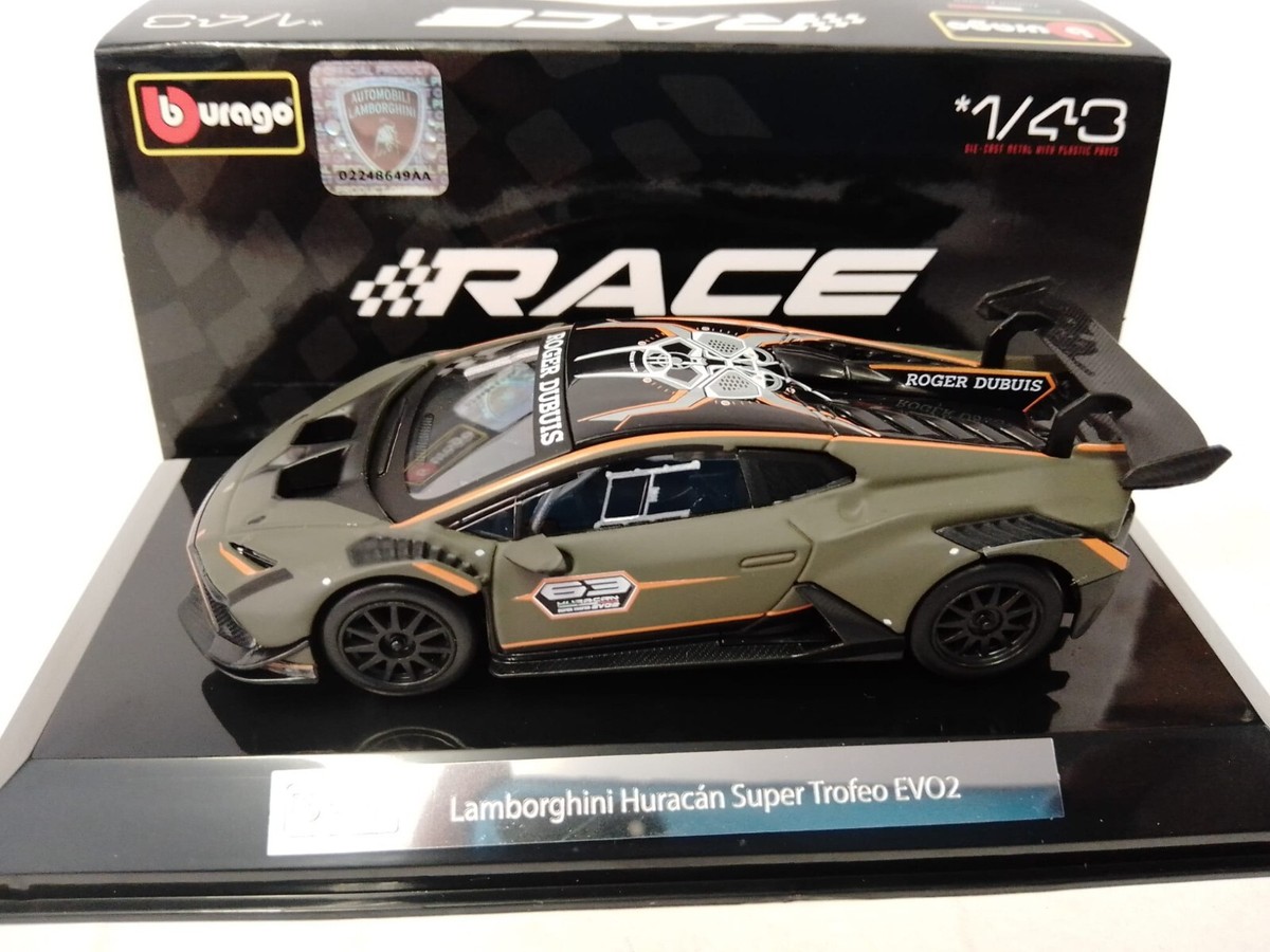 Burago BBurago Lamborghini Huracan Super Trofeo EVO2 #63 1/43 18 