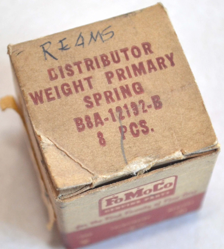 Nuevo de Lote Antiguo 1958-1966 Ford Distribuidor Peso Primario Muelle, 1961-1964 Thunderbird Foto 3 de 4