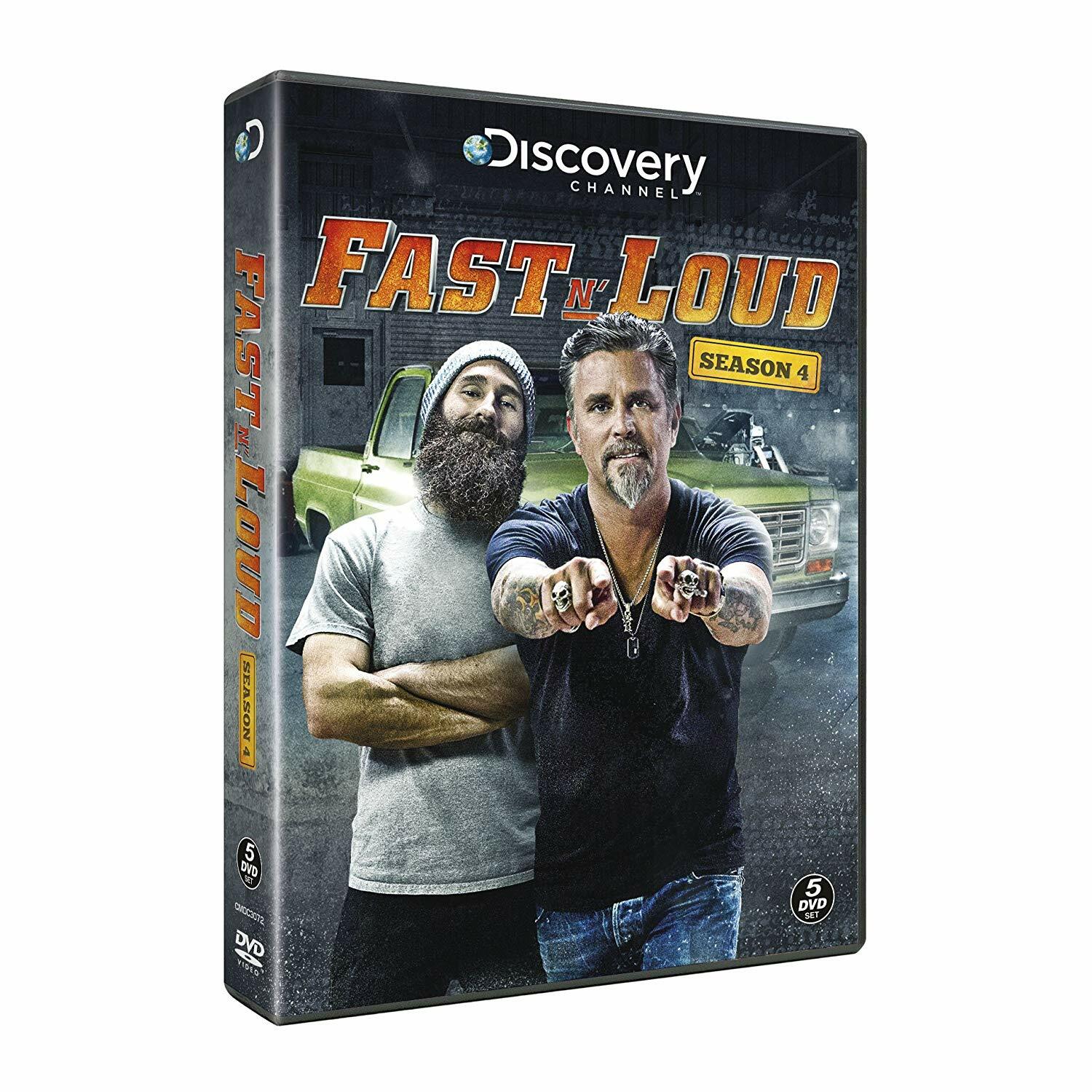 Fast n Loud Complete Season Four 5 DVD Boxset (Series 4) Discovery Channel