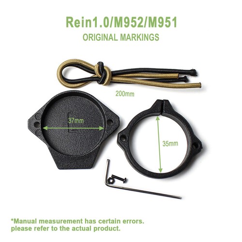 Tactical Flashlight Lens Cover for M300 M600 Series Weaponlight Protective Cover - Picture 29 of 30