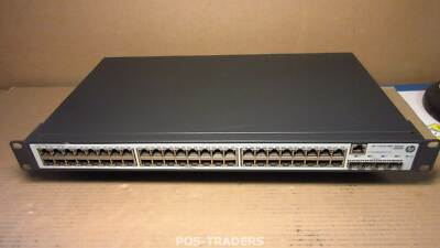 HP JE009A V1910-48G 48-Port Gigabit Ethernet Switch 4x SFP Smart Managed + Rackm