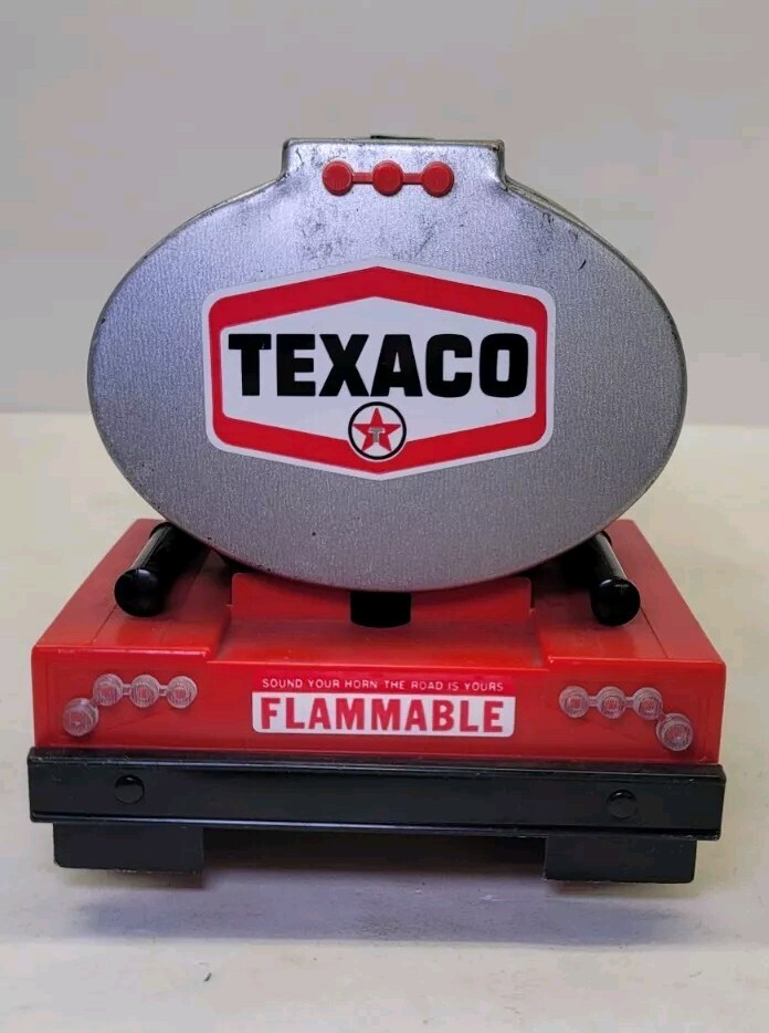 Vintage Park Plastic Co. Texaco Gas Oil Tanker Toy Truck - Vintage