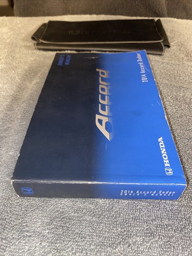 2014 Honda Accord Sedan OEM Owner’s Manual (ONLY) W/Factory Case-(Pre-Owned) - Picture 5 of 12