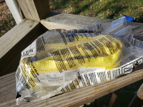 NEW NOS Miller Size Large Model 3NA Lineman Safety Belt Yellow - Picture 16 of 18