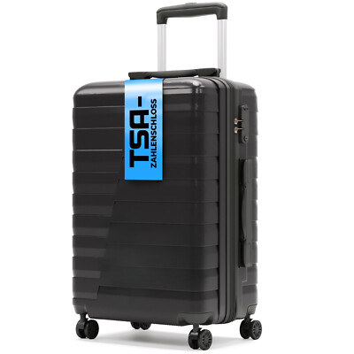 SRK SMART TRAVEL Koffer klein schwarz | Handgepäck | Trolley | Rollkoffer