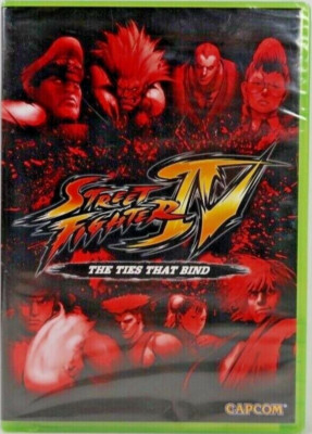 Street Fighter IV The Ties That Bind Xbox Collector's Edition Brand New OOP