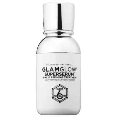 GLAMGLOW SUPERSERUM 6-Acid Refining Treatment Serum 1FL OZ*NEW* AUTHENTIC*UNBOX*