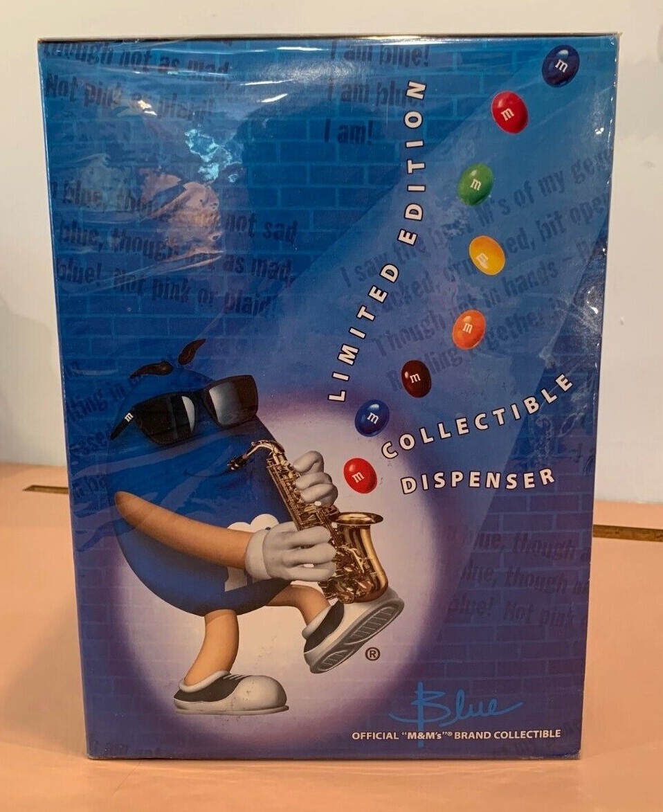 M&M's Collector Series Saxophone Candy Dispenser Limited