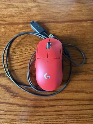 Logitech PRO X SUPERLIGHT Wireless Gaming Mouse - Red