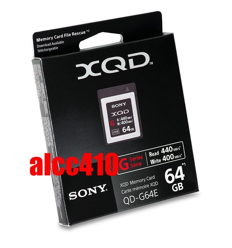 ソニー XQDメモリーカード 64GB QD-G64E J SONY - ソニー XQDメモリー