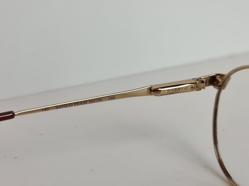 Safilo Team 3647 EYE GLASSES FRAMES 51-20-140 Gold Tortoise Round TV6 34532 - Picture 4 of 9