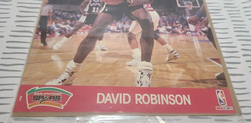 1990 NBA Hoops Action Photo 8x10 DAVID ROBINSON SAN ANTONIO SPURS - 第 7/14 張圖片