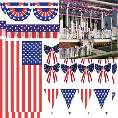 Patriotic Party Ultimate Outdoor Decorating Kit 48419749844 Ebay