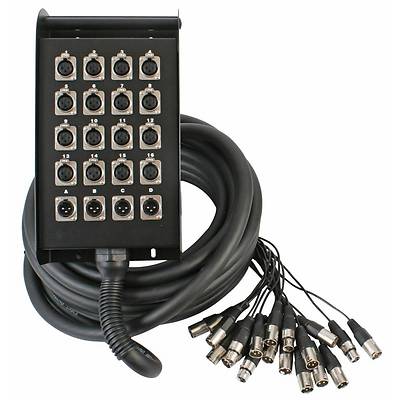 Pro Signal Multicore 16 Send / 4 Return XLR To XLR 30m