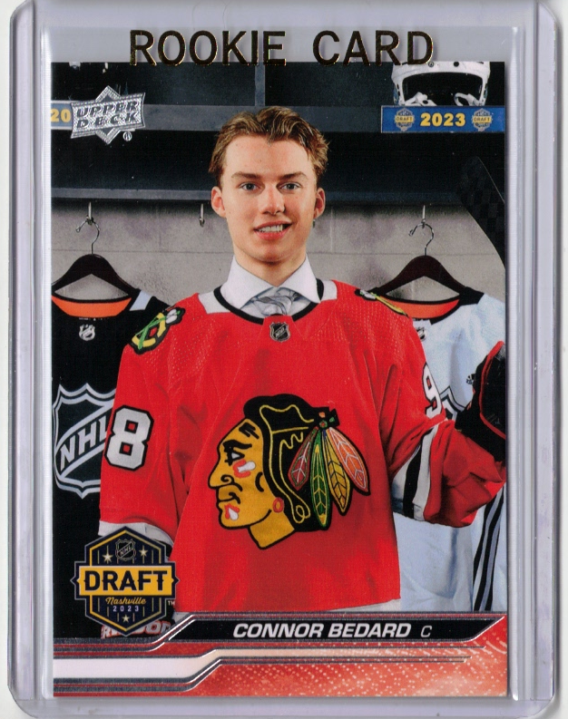 CONNOR BEDARD 23/24 2024 Upper Deck UD Extended Draft Rookie Card