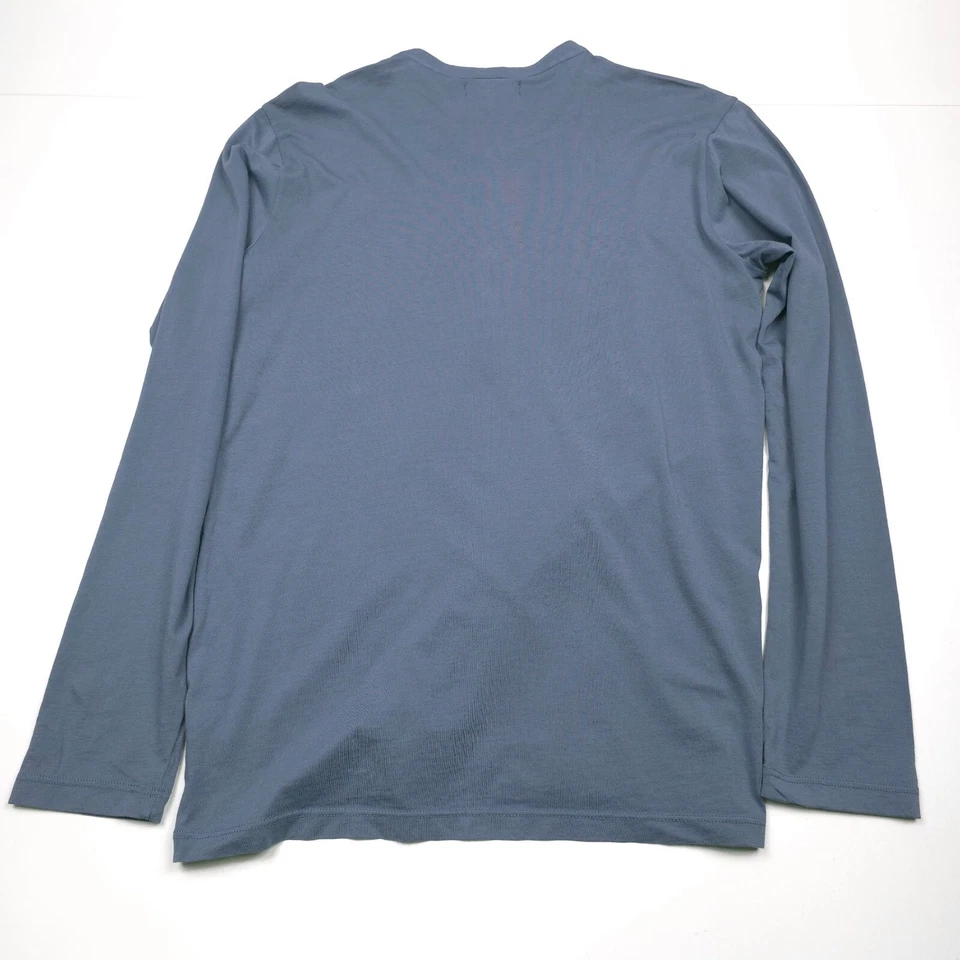 Camiseta Velvet by Graham & Spencer Alvero Azul Nube L/S Henley Para Hombre Talla Mediana Foto 2 de 4