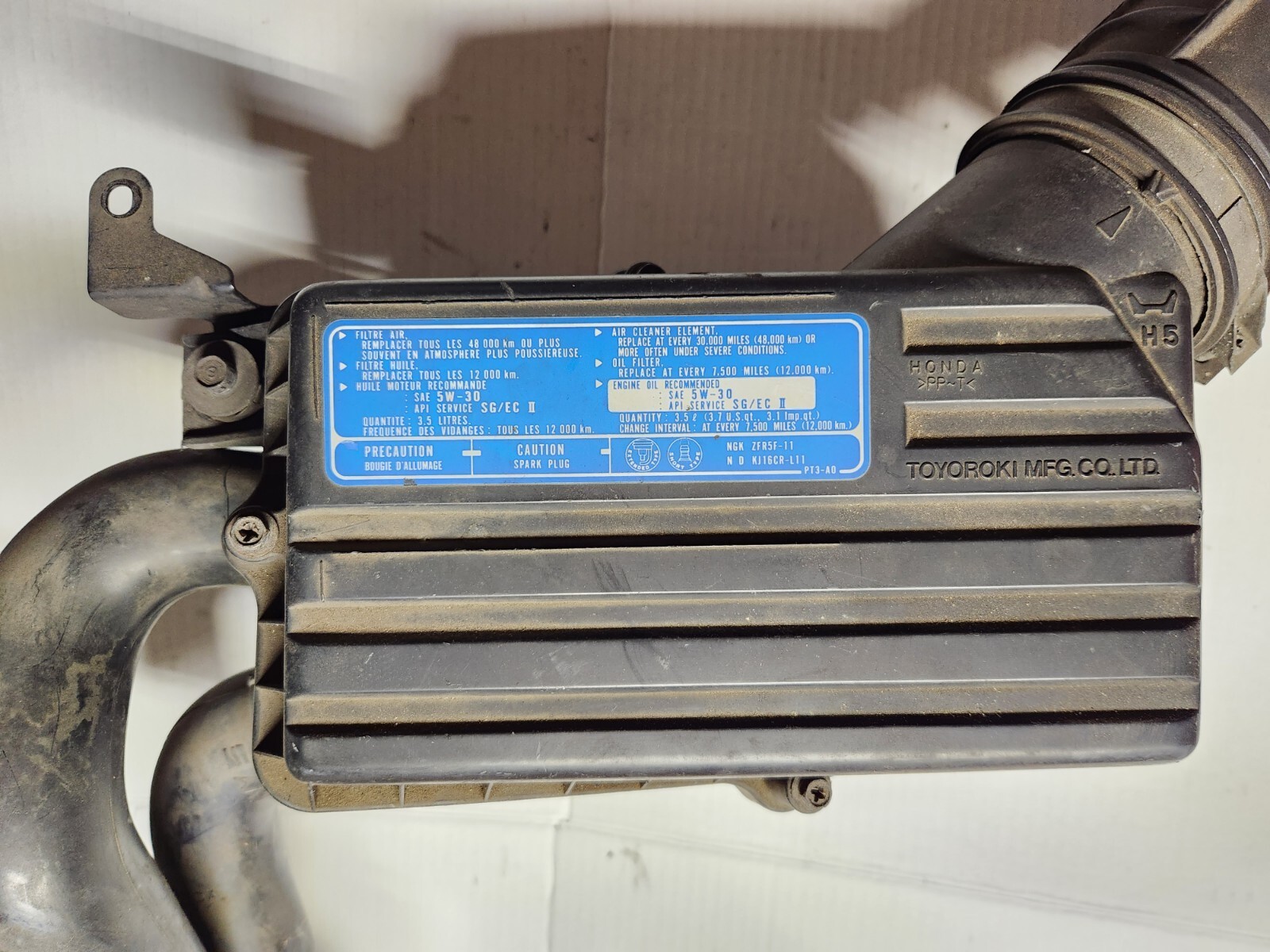 Honda Accord CB7 9093, Air Intake Filter Box Assembly, OEM eBay