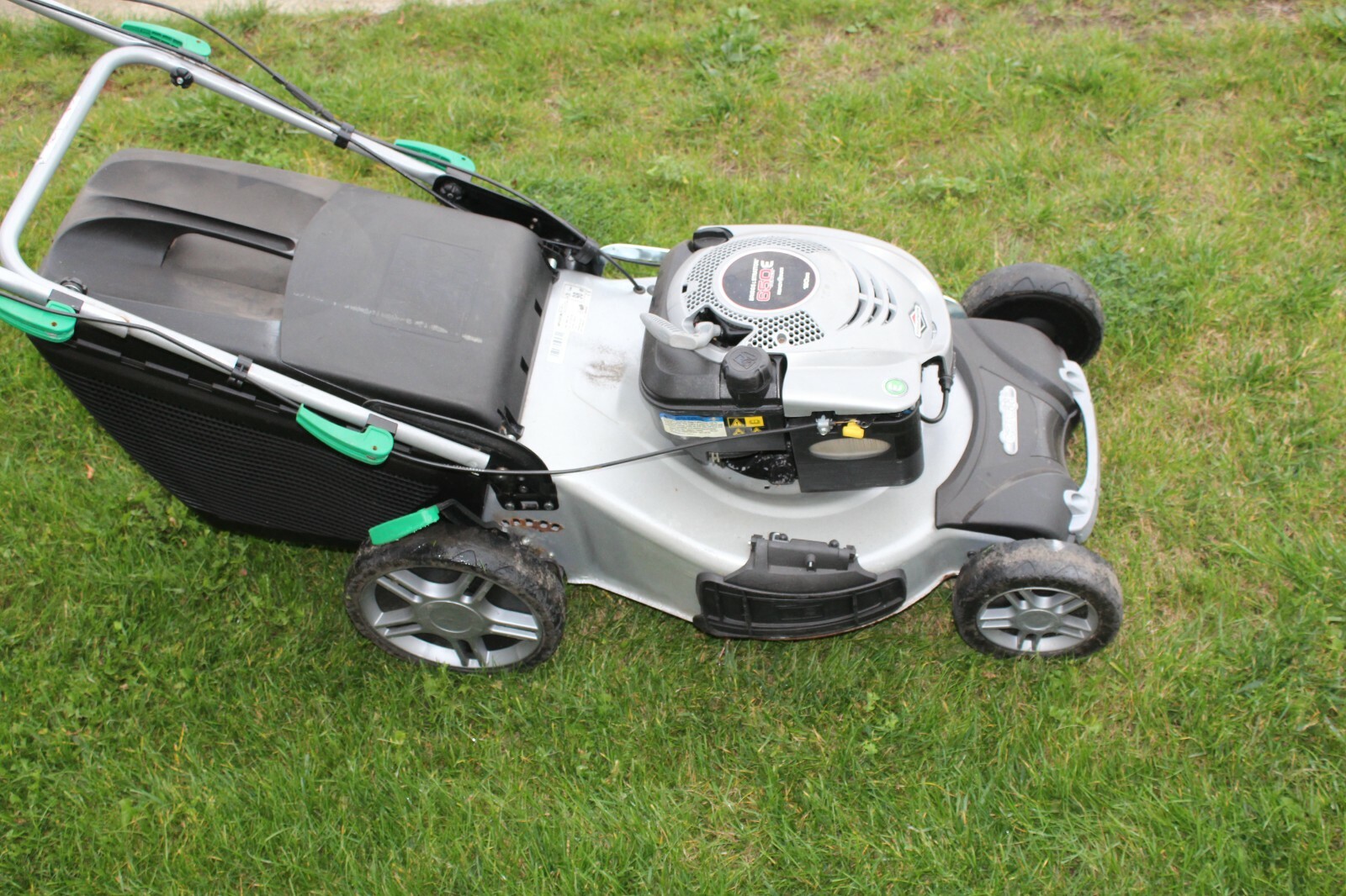 TRAPPE D'ÉJECTION ADAPTÉ Pour Bauhaus GBW 51 RS [299536828/BA] Tondeuse - Foto 12