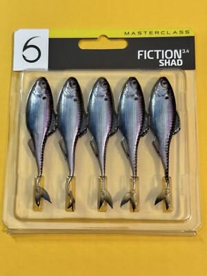  New Release    MASTERCLASS   6th Sense Fiction Shad 3.4  Live Gizzard Shad