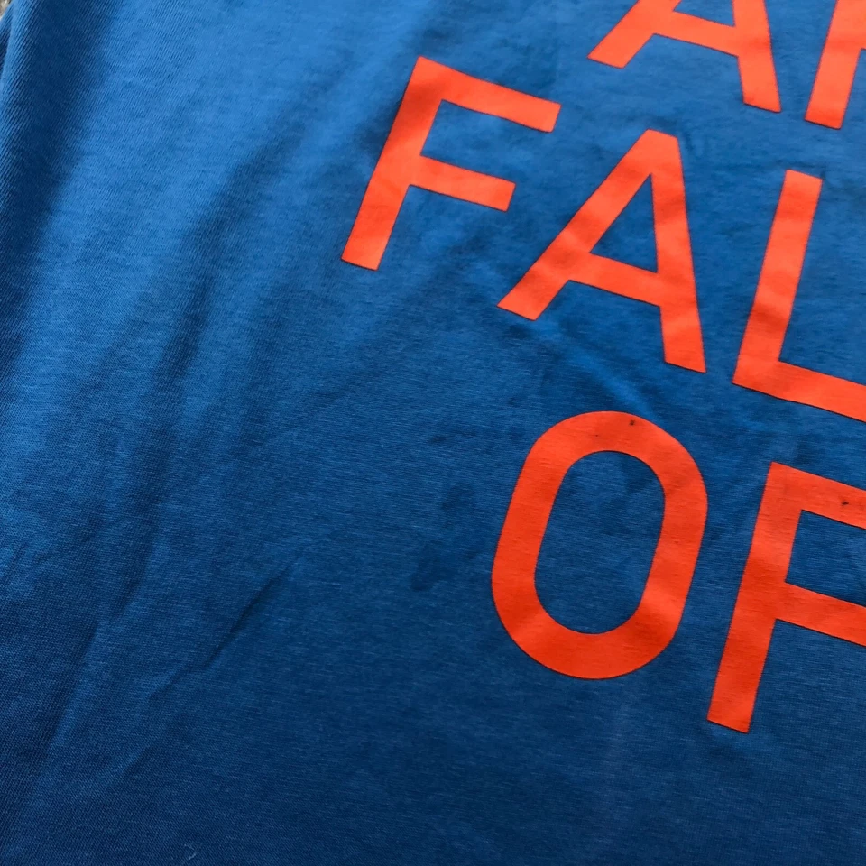 耐克衬衫男式 XL 蓝色橙色 Til My Arm Falls Off Kevin Durant 短袖 * — 第 4/4 张图片