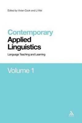 Vivian Cook Contemporary Applied Linguistics Volume 1 (Hardback) (UK IMPORT)