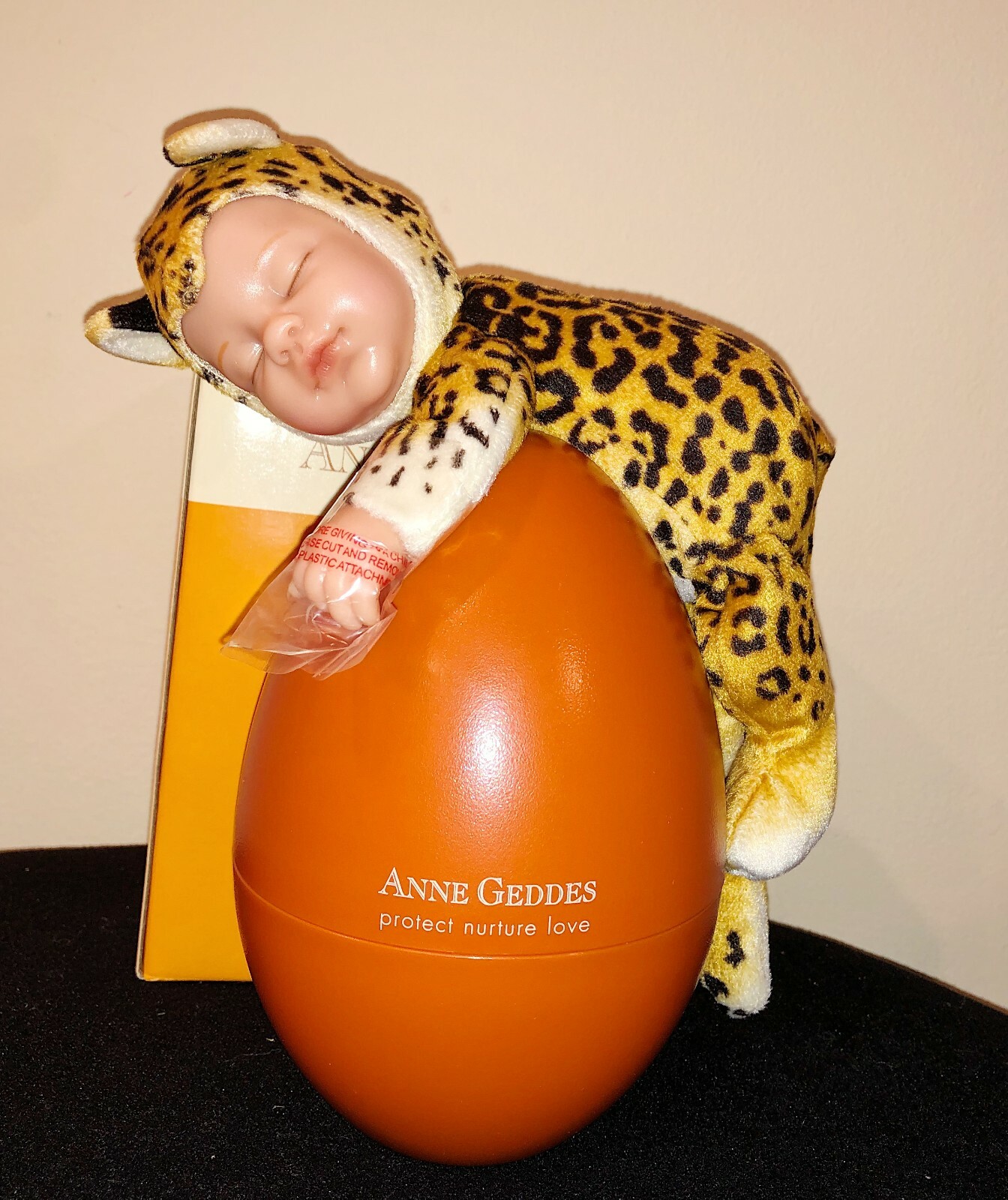 anne geddes leopard doll