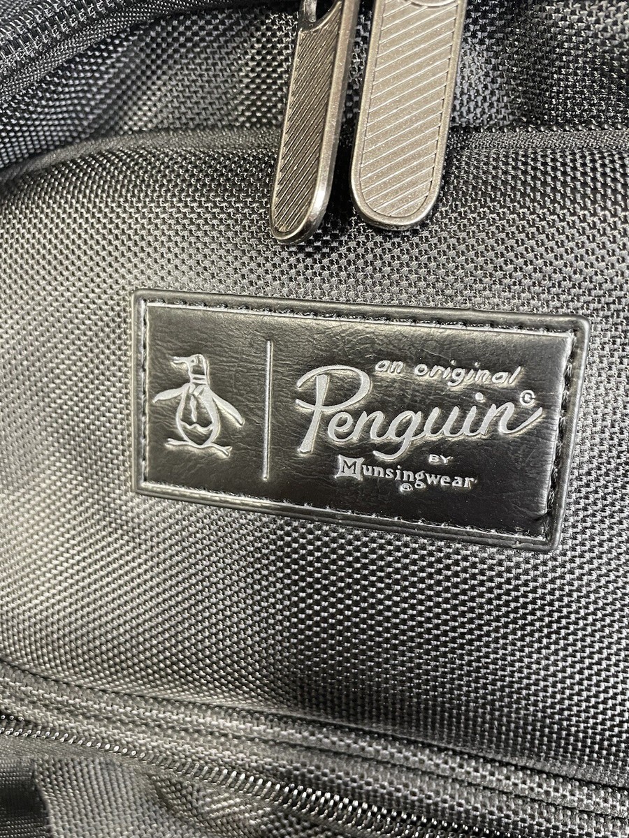 Penguin Original By Munsingwear Odell Collection Travel Backpack Black  OPBP37BK