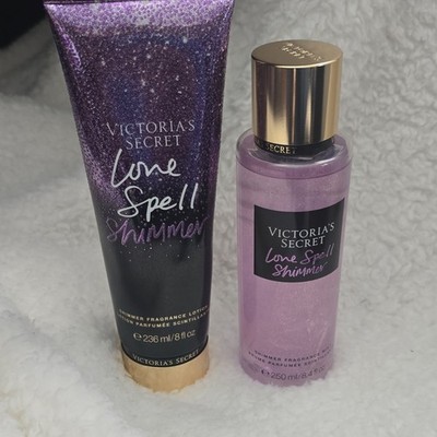 Victoria's Secret Love Spell Shimmer Body Mist 250ml Cherry Blossom Peach Women