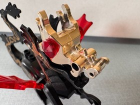Lego Black Classic Oriental Dragon from set 7419