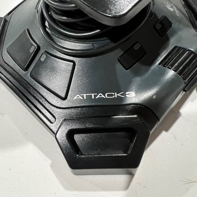 Logitech Attack 3 Wired USB Joystick Controller PC Mac J-UJ18 11 Buttons Black