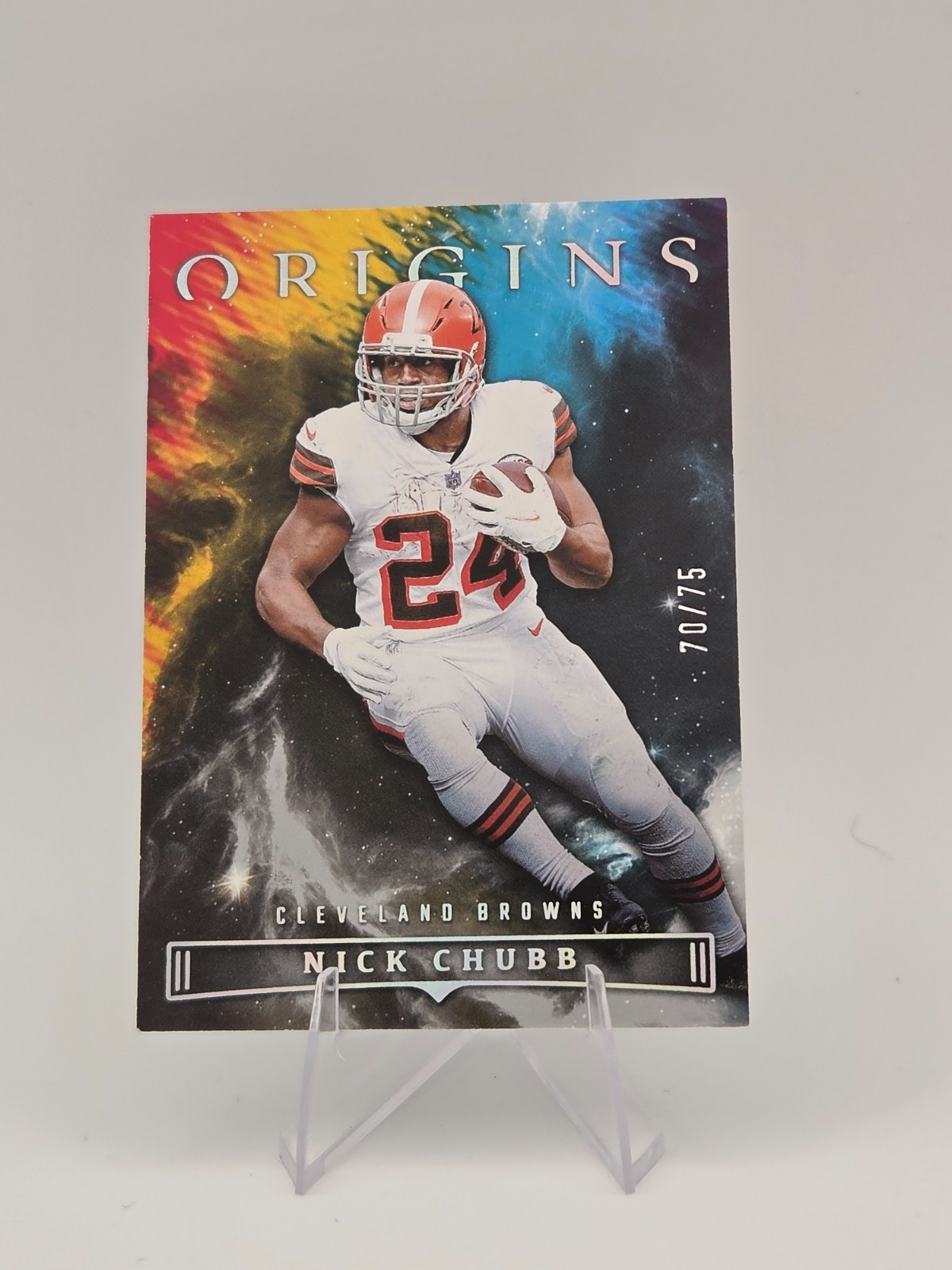 2022 Panini Origins - Nick Chubb #22 Silver 70/75