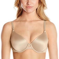 Warner's Women's Cloud 9 Underwire Back Smoother Bra, 36D, Toasted Almond