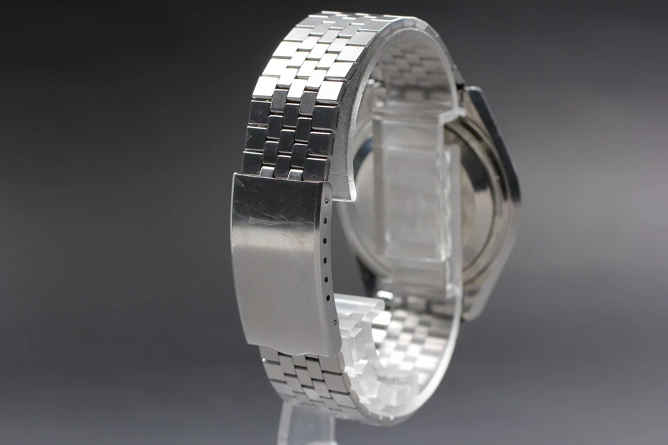 Vintage 1970 [Exc+5] SEIKO 5606-7000 Lord Matic Silver Automatic Men's Watch - Image 4 of 4