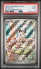 Meowth Pokemon Pfl En-Phantasmal Flames 106 NM PSA 9