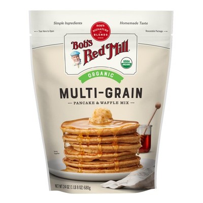 Bob's Red Mill Organic 7 Grain Pancake & Waffle Mix 4 Pack