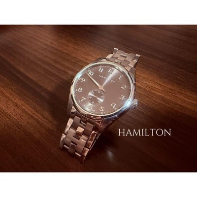 Hamilton Jazzmaster Thinline Small Seconds Watch Gray Dial Used