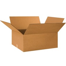 PARTNERS BRAND 24x20x10 Corrugated Boxes, Large, 24L x 20W x 10H, Pack of 10 