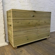 Large Tall Decking patio Planter - Garden - Wooden -  Trough - A herb box - 88cm