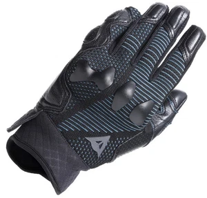 Dainese Unruly Ergo-Tek Lady Gloves - Black/Fluo Coral Motorcycle Motorbike