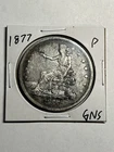 1877-P Trade Silver Dollar $1 XF Details Tough Type Coin