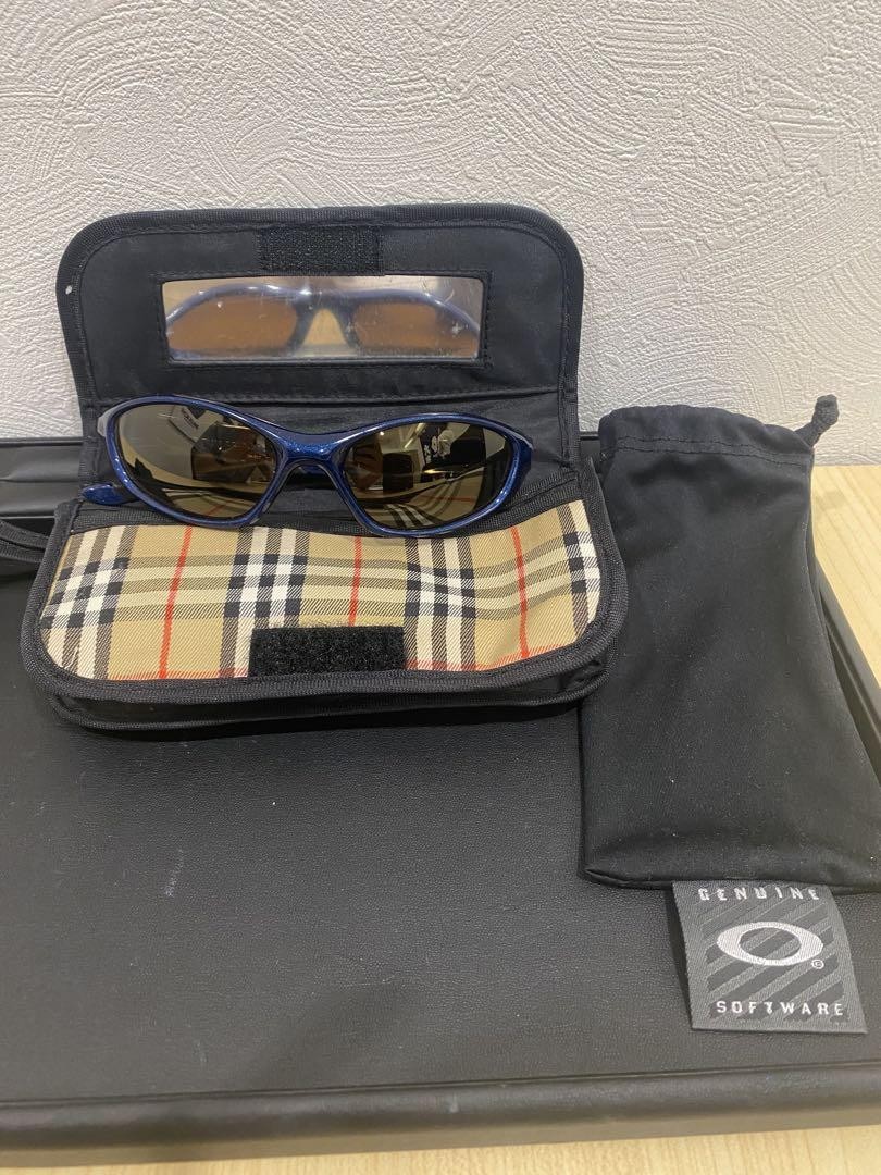 Oakley Sports Sunglasses Minute 2.0 Blue Brown Lens From