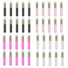 10Pcs Lash Shampoo Brush Facial Cleansing Brush Nose Pore Deep Cleaning Brushes