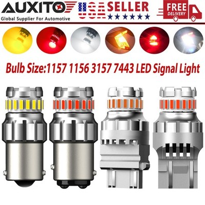Error Free Bright BAU15S PY21W Car LED Turn Signal Light Bulbs 7440 7443 3156 2F