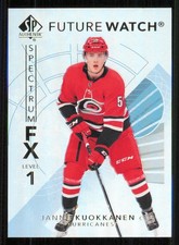 2017-18 SP Authentic Spectrum FX #S41 Janne Kuokkanen FW
