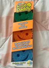 3-pack Colors Scrub Daddy Sponges - Scratch-Free Multipurpose - Online Exclusive
