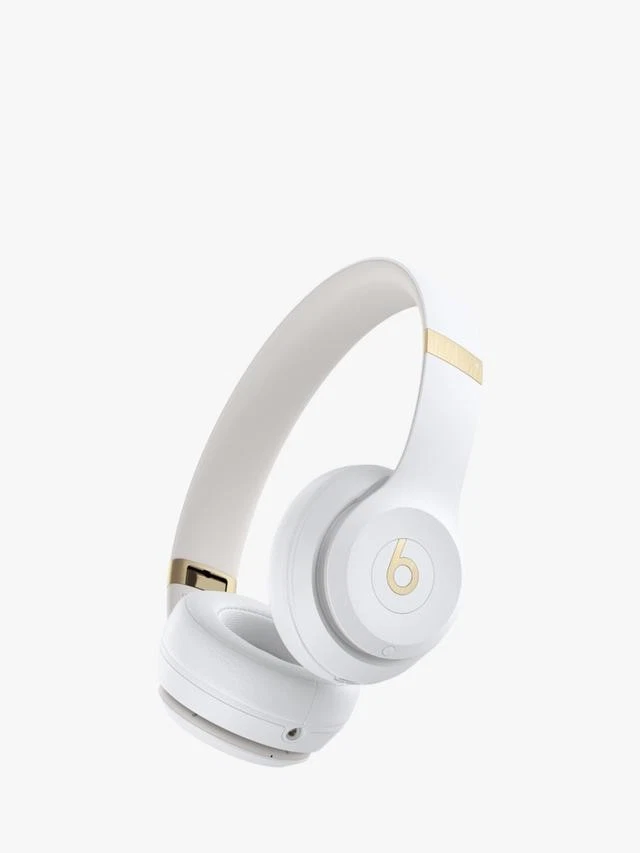 Beats Solo 4 Wireless Bluetooth On-Ear Headphones – White