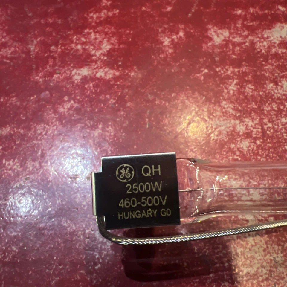 Genuine GE QH2500T3/CL Replacement Quartz Heat Bulb volts 460-500 - Image 2 of 4